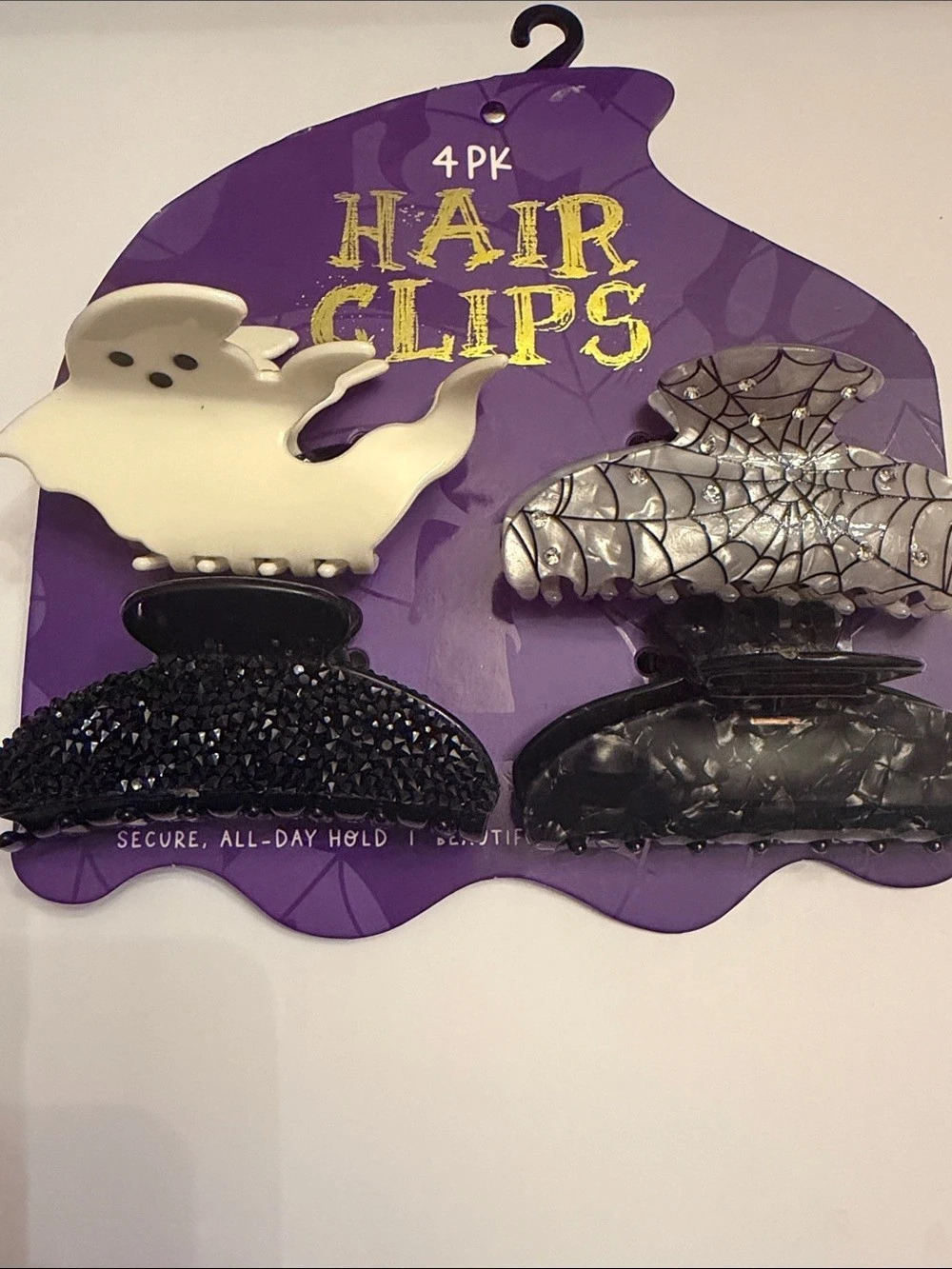 4-Piece Halloween Hair Clip Set